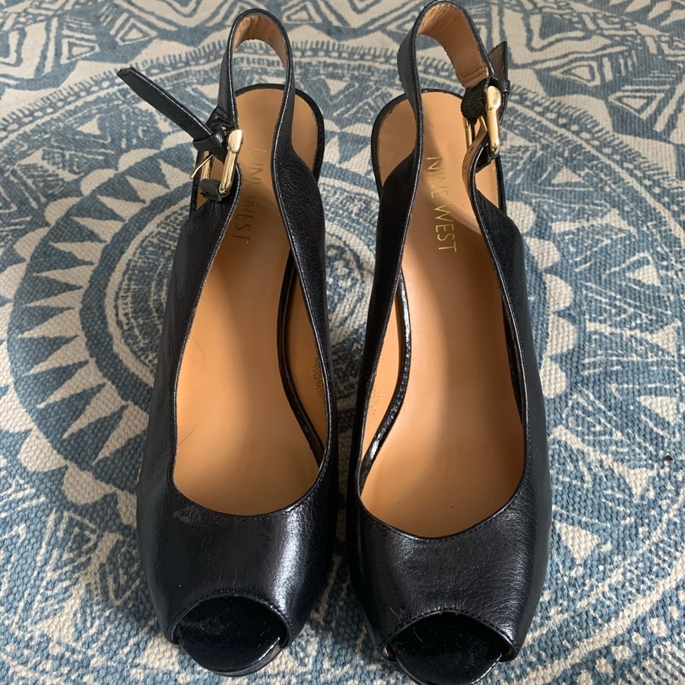 Nine West Black Heels
